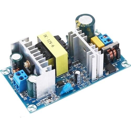 AC-DC 12V6A 70W Isolated Switch Power Supply Module Buck Converter Step Down Module AC110-245 turn DC12V 6A MAX 8A