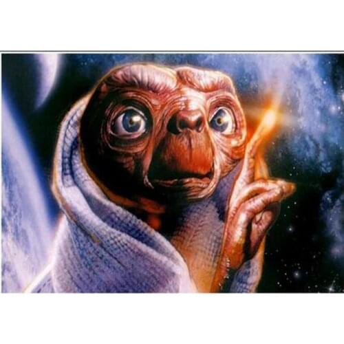 Full Square/Round Drill 5D DIY Diamond Painting "E.T the Extra" 3D Embroidery Cross Stitch 5D Home Decor Birthday Gift