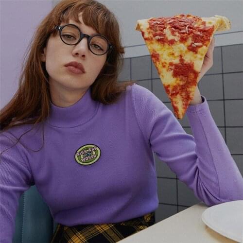 Женские однотонные футболки Chun feng China At AliExpress