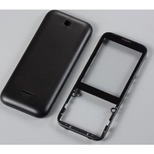 For Nokia 225 N225 Mobile Phone Housing Facing Case Battery Back Door cover with Tools