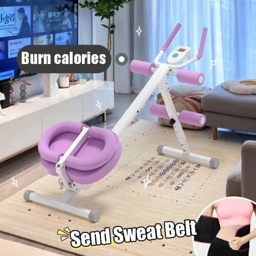 Home Abdominal Rolling Machine Abs Muscle Fitness equipment Beauty Waist Device Home Slimming Belly Fat Burning Calories Sits-up