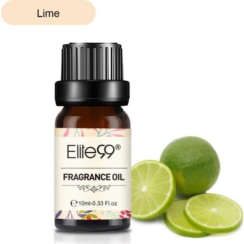 Elite99 10ml Lime Fragrance Oil Natural Flower Fruit Essential Oil For Aromatherapy Diffuser Skin Care Relieve Stress Fresh Air