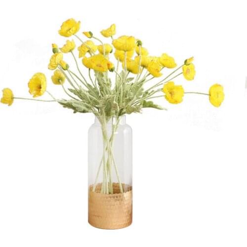 Artificial Flower Silk Simple Style Simulation Bouquet Wedding Hotel Restaurant Fake Flowers Home Garden Decoration