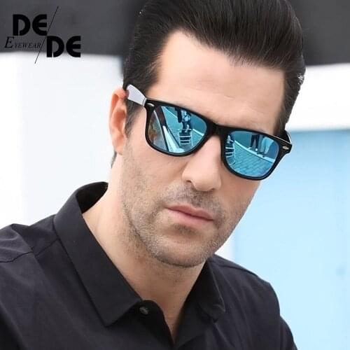 Fashion Polarized Square Sunglasses Night Vision Men Women Mirror Sun Glasse Luxury Eyewears UV400 Goggles Male