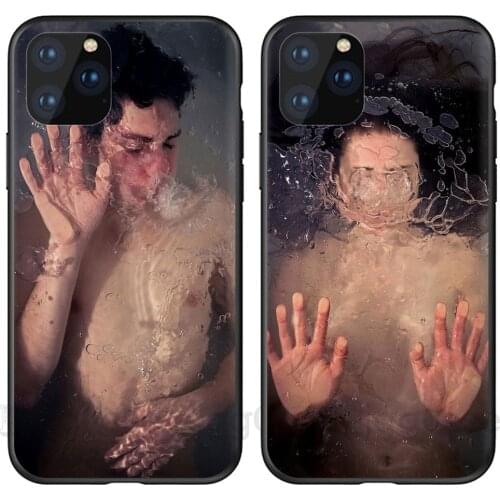 Fashion Abstract Art Underwater Boy&Girl Couple Soft Phone Case For iPhone 12 11 Pro XS Max XR 8 7 6 s Plus 5S SE 12Pro 12Mini