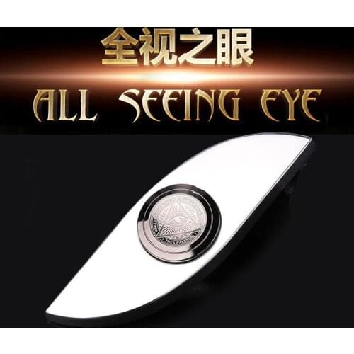 New Fidget Spinner EDC Metal Stainless Steel All-Seeing Eye Hand Spinner For Reduce Anxiety Help To Stop Smoking Top Spinner Toy