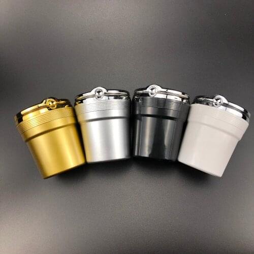 Car LED Blue Light Cigarette Ashtray for Volvo S40 S60 S70 S80 S90 V40 V50 V60 V90 XC60 XC70 XC90