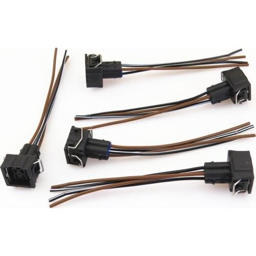 FHAWKEYEQ Qty 5 Air Conditioning Pressure Sensor Connector Plug Harness For VW Passat B5 A4 A6 A8 S4 S8 8D0 959 482 B 8D0959482B