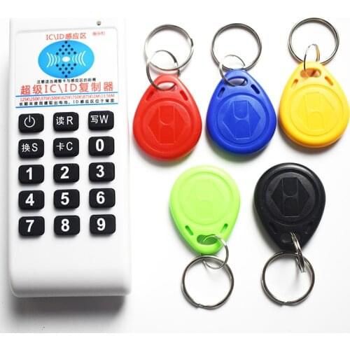 Handheld 125Khz-13.56MHZ Copier Duplicator Cloner RFID NFC IC card reader & writer
