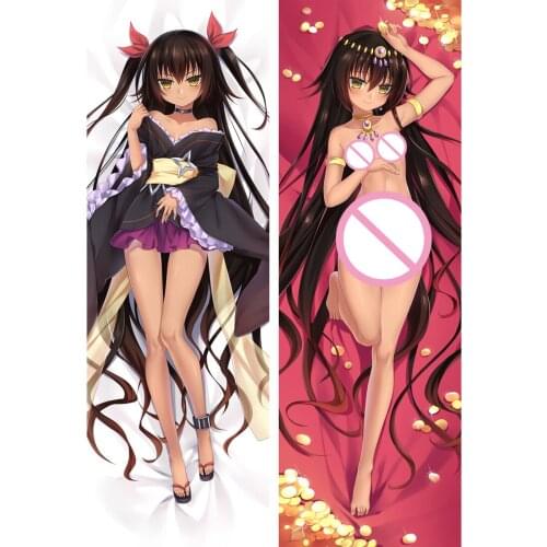 September update Japan Anime To Love-Ru Darkness sexy girl Nemesis otaku Dakimakura pillow case cover hugging Body pillowcase