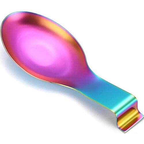 Modern Stainless Steel Spoon Holder, Stainless Steel Tableware Spoon Holder, Scraper Spoon Holder
