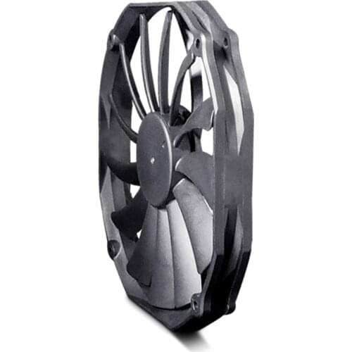 H7JA PWM Fan Silence Chassis Radiator High Airflow 13-Blade Design Low Profile Cooler Slim Fan for lgA1155 1156 1150 1151