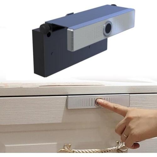 Drawer Intelligent Electronic Lock File Cabinet Lock Storage Cabinet Fingerprint Lock For Office Door Cabinet Door Smart Home