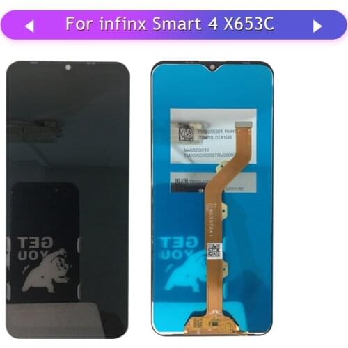 For Infinix Smart 4 X653 X653C LCD Display Touch Screen Assembly Glass Panel Digitizer Sensor replacement