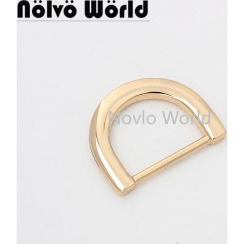 10-50pcs 6 Colors 20*14mm 25*20mm(1" inner) metal irregular D-ring for DIY handbag bag accessories online shop wholesale price