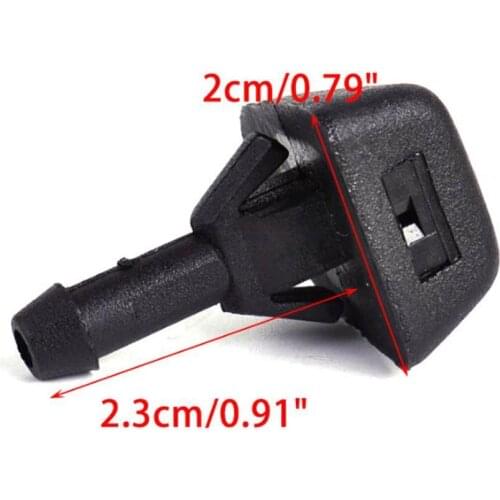 2Pcs Windscreen Washer Wipers Parts Vehicle Fan Shaped C70 Wiper Nozzle S80 S40 Jet For Washer Windshield I9Z6 Spray XC90 L8V7