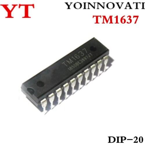 20pcs/lot TM1637 1637 DIP20 IC