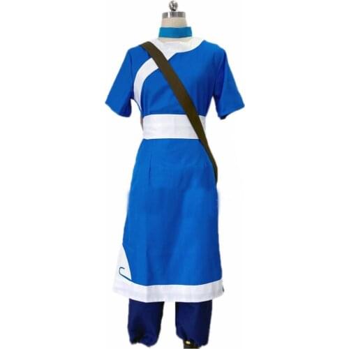 2020 Avatar The Last Airbender Katara men Cosplay Costume Halloween cosplay women costumes