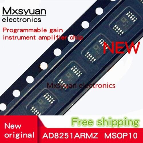 5pcs~20pcs AD8251ARMZ AD8251ARM AD8251 AD8251ARMZ-R7 HOT MSOP-10 New original In stock
