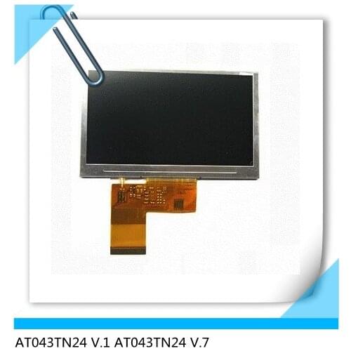 AT043TN24 V.1 AT043TN24 V.7 new 4.3 inch lcd screen and touch screen