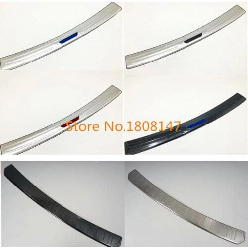 Car Stainless Steel Back Rear Pedal Door Scuff Plate Frame Outnside Threshold Trunk 1pcs For Subaru Forester 2018 2019 2020