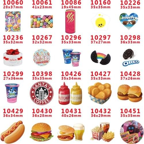 Free Shipping 30 Pcs Cartoon Character Planar Resin PR 10060