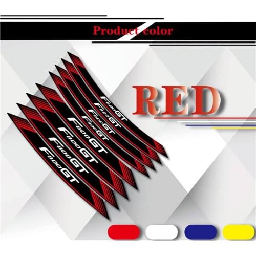 New Personalized Motorcycle Decorative Sticker Inner Edge Reflection Wheel Decals Sticker Suitable For BMW F800GT f 800gt