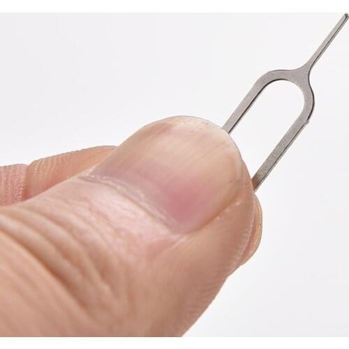 10pcs/set Sim Card Tray Remover Eject Ejector Pin Key Tool For Cellphone Sim Card Eject Tool