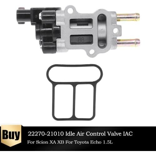 Car Idle Air Control Valve with Gasket 2227021010 for Scion XA XB for Toyota Echo 1.5L 22270-21010 2227021011 22270 21011 734552
