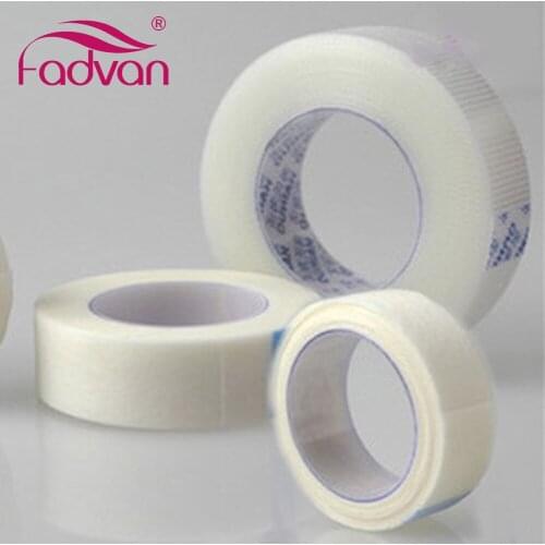 3 Pcs White Eyelashes Extension Non-woven Fabric Wrap Tape Set Eye Care Beauty Kit for False Lashes Grafting Extended Patch