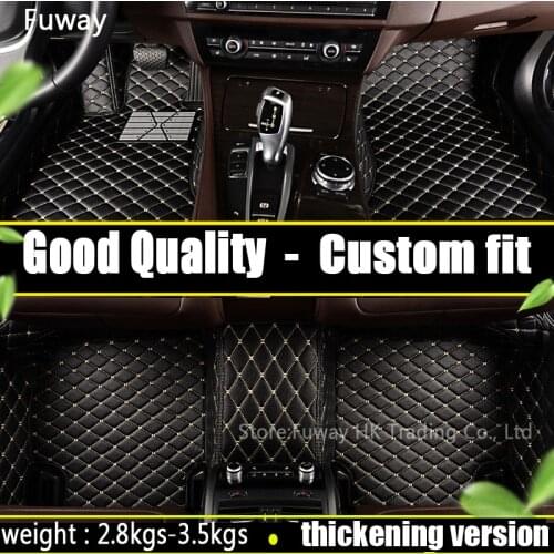 Custom fit3D Car floor mats for Mercedes Benz A C W204 W205 E W211 W212 W213 S class CLA GLC ML GLE GL carpet floor liner