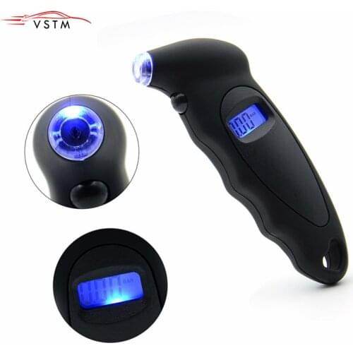 Tire Pressure Gauge 0-150 PSI Backlight High-precision Digital Tire Pressure Monitoring Car Tire Pressure Gauge