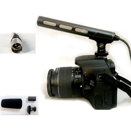 Microphone For SONY ECM-XM1 Sharp Directivity Gun Microphone For SONY ECM-XM1 Spare Part