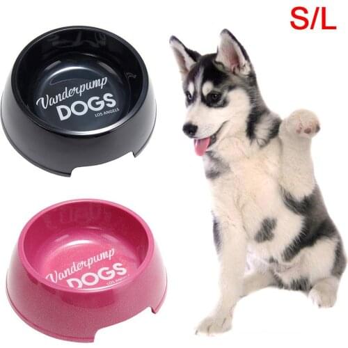 Pet Dog Bowls Anti-skid Pet Dog Food Water Feeder Pet Dog Drinking Dish Feeding Feeder Bowl Dog Feeding Bowl Dog Accessories