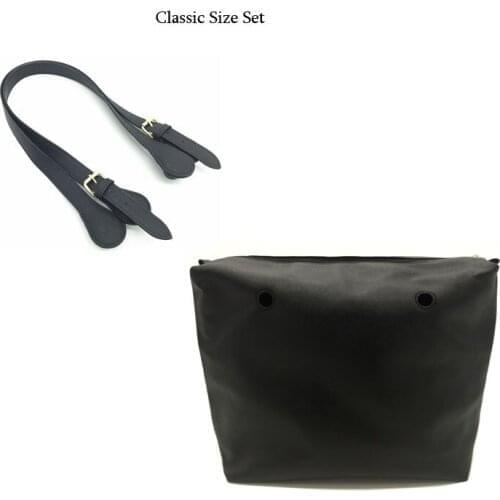 New waterproof Inner Lining Insert Zipper Pocket for Classic Obag Canvas Inner pocket fashion style inserts 2017