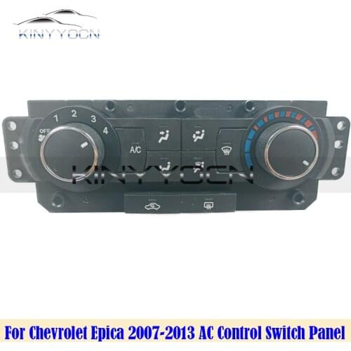 For Chevrolet Epica 2007 2013 Air Conditioner Control Switch Panel AC Warm Air Heater Knob Air-Condition Button Knob