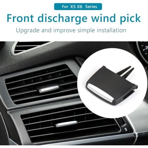 Front Center Air Conditioner Outlet Pick Front Air Vent Outlet Tab Clip Repair Kit Tool Free for BMW E70 X5 E71 X6 2007-2014