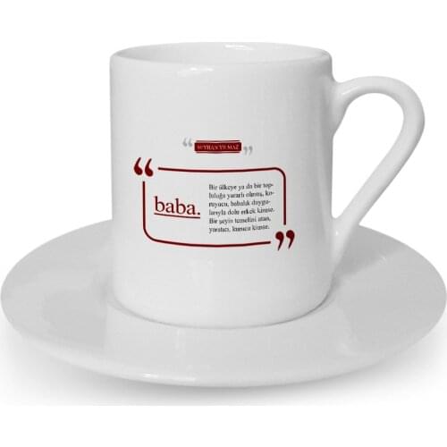 Personalized Dad Turkish coffee Cup-1