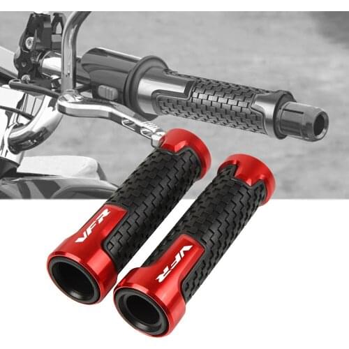 For Honda VFR400 NC30/VFR750/VFR800/F/Fi/W1/VTEC vrf1200 x 7/8"22mm Motorcycle Handle Bar Handlebar Hand Grips VFR 400/750/800
