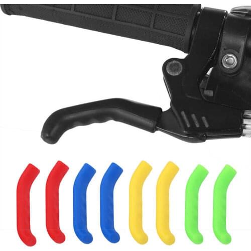 2Pcs Bicycle Brake Handle Lever Silicone Cover Mountain Road Bike MTB Brake Lever Anti-Slip Waterproof Protector Sleeve