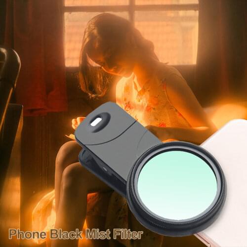 GIAI 1/4 1/8 Movie Grade Quality Pro Black Mist Filters Sports Motion Camera Smartphones Mobile Phone Tablets Special Effects