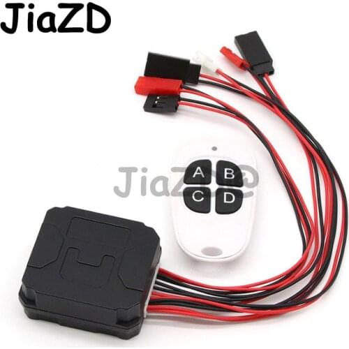 Light Lamp Group Controller Assembly Winch Controller for RC4WD TRX4 Axial SCX10 Winch RC Car Accessories Y01