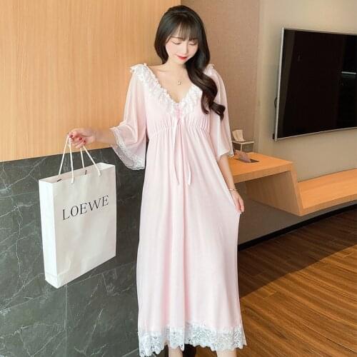 Women Sleepwear Slip Dress Pajama Set Eleven Sexy Sleepwear Loose Version Lingeries Summer Pajamas Princess Style