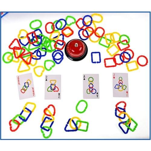 3D Puzzle childrens toys ring to pull the manual brain game toys