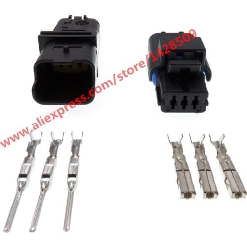 5 Set kit 211PL032S0049 211PC032S0049 male female 3 Pin auto Headlight Gearbox Plug FCI connector for PSA Peugeot Citroen