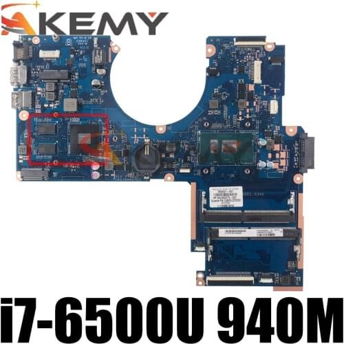 856227-601 856227-001 DAG34AMB6D0 For HP 15-AU 15-AU010WM Laptop motherboard Geforce 940M SR2EZ i7-6500U