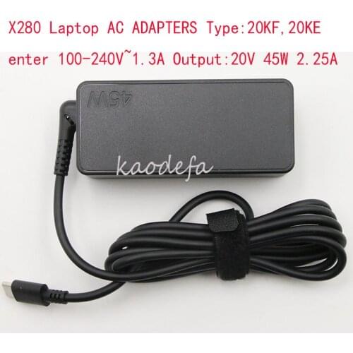 ADLX45YLC3A For X280 Power Adapter 20V 2.25A FRU 00HM667 02DL118 02DL104 02DL100 02DL120 02DL102 00HM661 02DL147 100% test ok