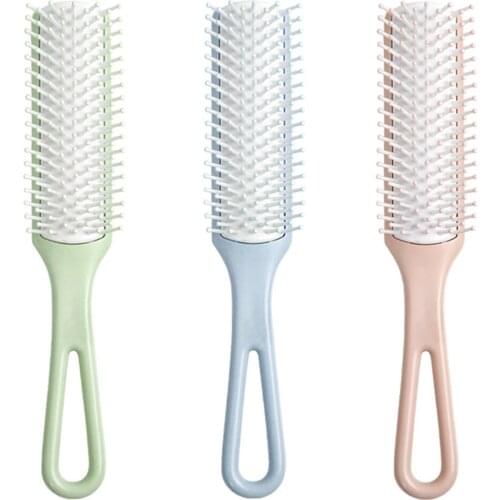 Anti-Static Hairdressing Smooth Comb Portable Wet Dry Hair Styling Combs Scalp Massage Brushes Salon Household Tool for Women