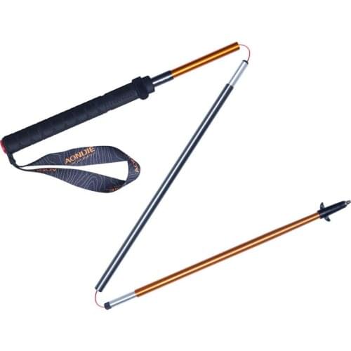 AONIJIE E4201 Z-Pole Folding Ultralight Quick Lock Trekking Poles Hiking Pole Race Running Walking Stick Carbon Fiber