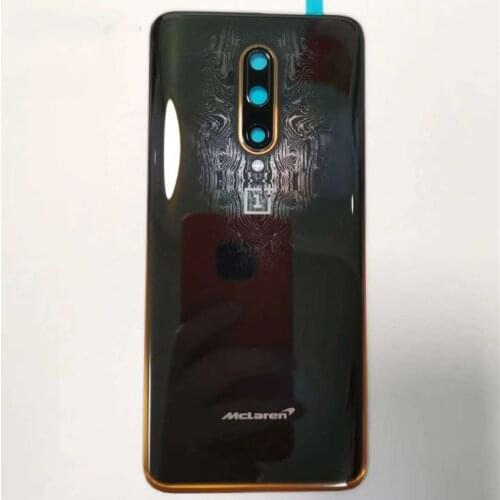 100% Original For Oneplus 7 Pro Mclaren edition Glass Back Housing Back Cover With camera lens Battery Case